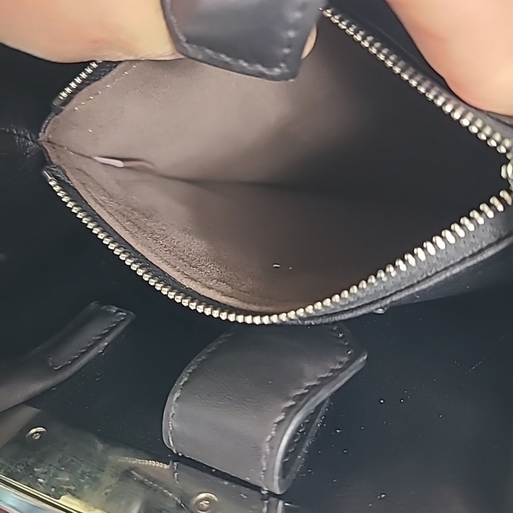 Fendi Black Leather Stud Applique Petite 2Jours Elite Tote - Picture 14 of 14